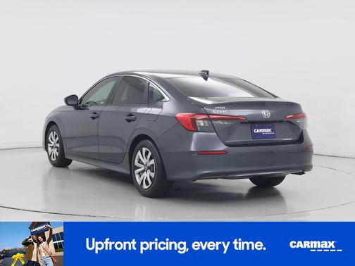 Gray 2023 Honda Civic LX