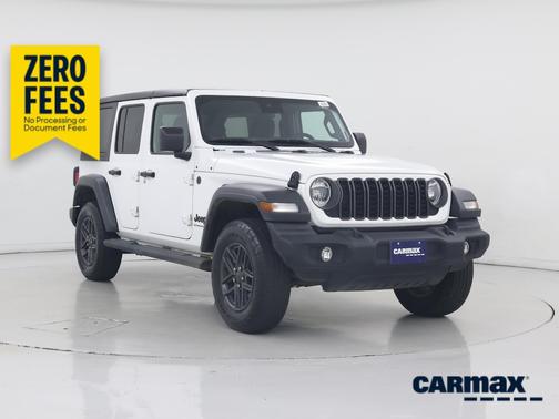 White 2024 Jeep Wrangler Sport S