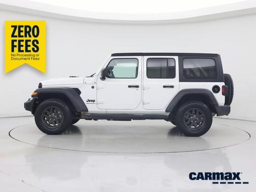 White 2024 Jeep Wrangler Sport S