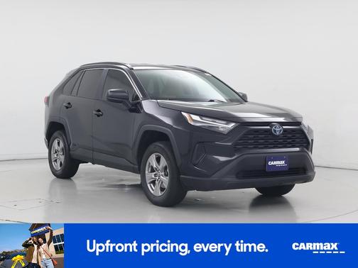 Black 2024 Toyota RAV4 Hybrid LE