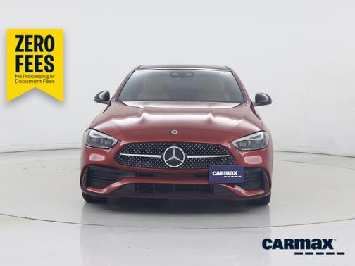 Red 2022 Mercedes-Benz C-Class
