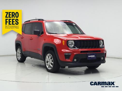 Red 2022 Jeep Renegade Latitude