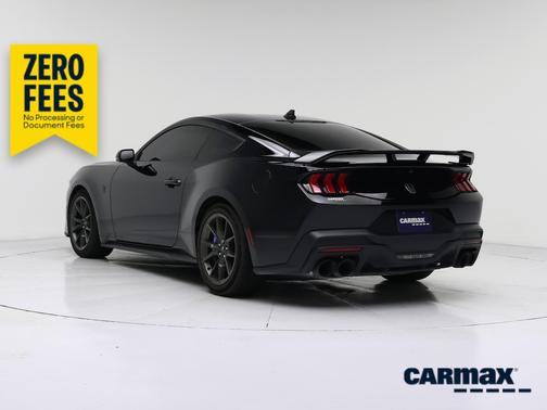 Black 2024 Ford Mustang Dark Horse