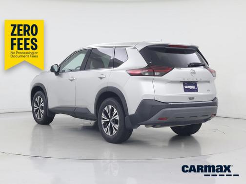Silver 2021 Nissan Rogue SV