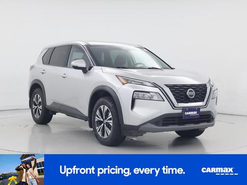 Silver 2021 Nissan Rogue SV