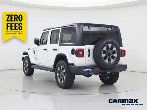 White 2018 Jeep Wrangler Unlimited Sahara