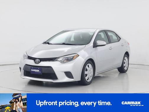 Silver 2015 Toyota Corolla LE