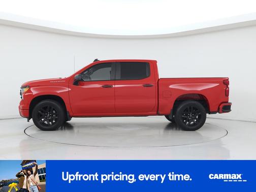 Red 2022 Chevrolet Silverado 1500 Custom