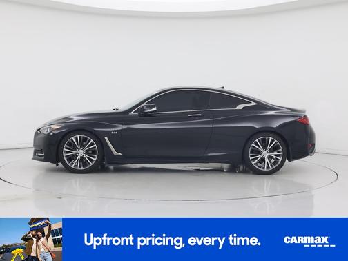 Black 2017 INFINITI Q60 Premium