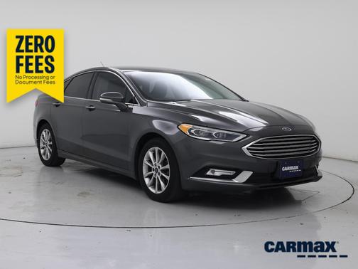 Gray 2017 Ford Fusion SE