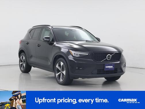 Black 2023 Volvo XC40 B4 Ultimate Dark Theme