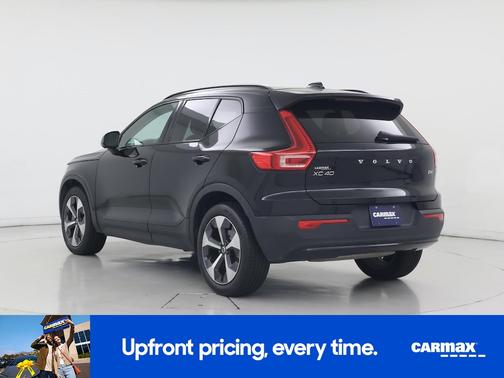 Black 2023 Volvo XC40 B4 Ultimate Dark Theme