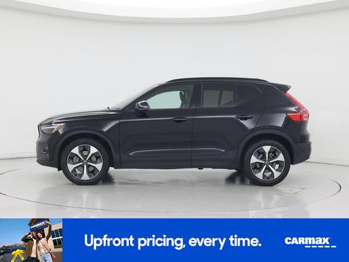 Black 2023 Volvo XC40 B4 Ultimate Dark Theme