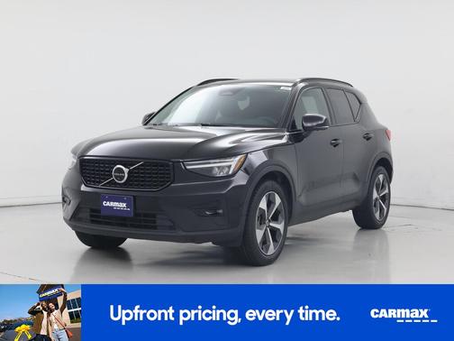 Black 2023 Volvo XC40 B4 Ultimate Dark Theme