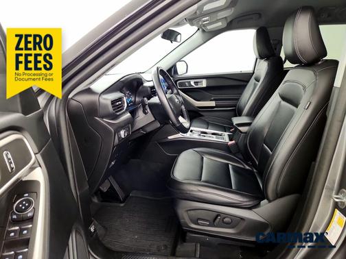 Gray 2022 Ford Explorer XLT