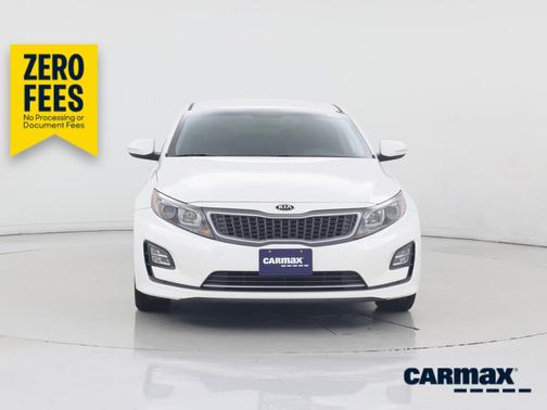 White 2016 Kia Optima Hybrid EX