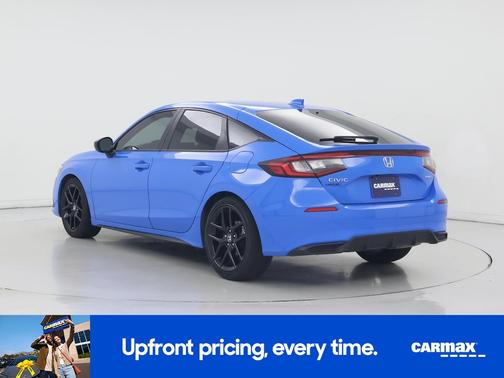 Blue 2024 Honda Civic Sport