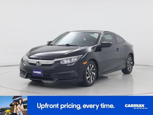 Black 2017 Honda Civic LX