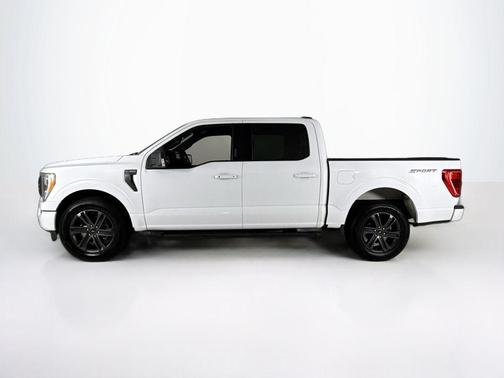 White Metallic 2021 Ford F-150 XLT