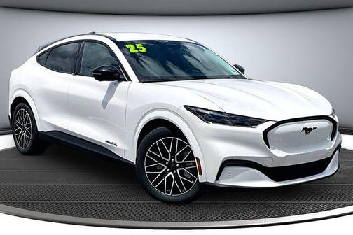STAR WHITE MET TRI-COAT 2025 Ford Mustang Mach-E Premium