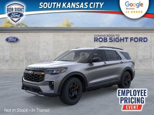 Carbonized Gray Metallic 2026 Ford Explorer Tremor