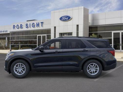 AGATE BLACK METALLIC 2026 Ford Explorer Active
