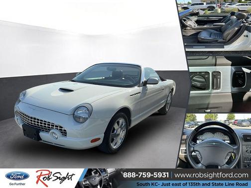 Whisper White 2002 Ford Thunderbird Base