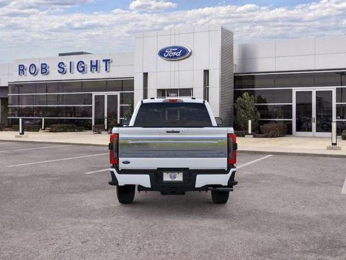 Star White Metallic Tri-Coat 2026 Ford F-350 Platinum