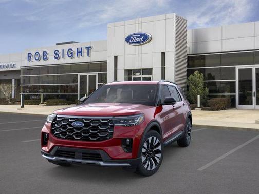 RAPID RED MET TINTED CC 2026 Ford Explorer Platinum