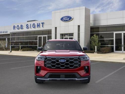 RAPID RED MET TINTED CC 2026 Ford Explorer Platinum