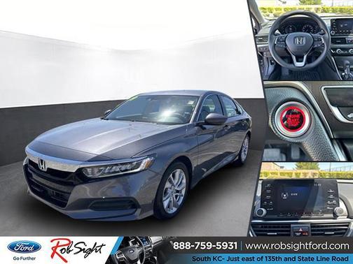 Gray 2019 Honda Accord LX