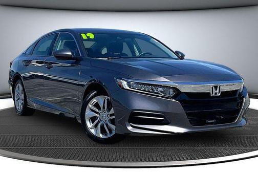 Gray 2019 Honda Accord LX