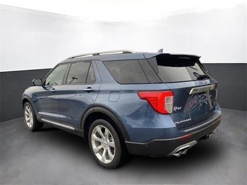 BLUE METALLIC 2020 Ford Explorer Platinum