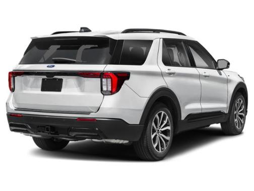 SPACE WHITE METALLIC 2026 Ford Explorer ST-Line