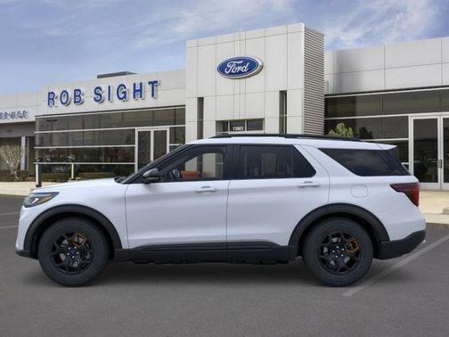 SPACE WHITE METALLIC 2026 Ford Explorer Tremor