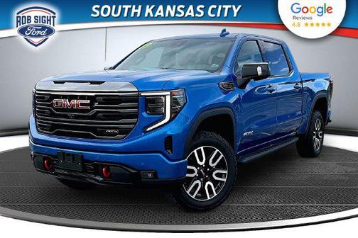 Dynamic Blue Metallic 2023 GMC Sierra 1500 AT4