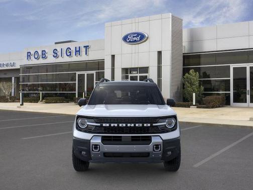 SPACE WHITE METALLIC 2026 Ford Bronco Sport Badlands