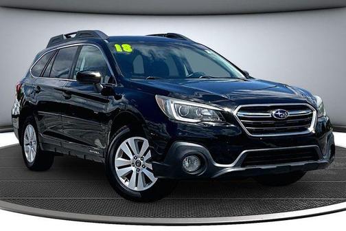 Crystal Black Silica 2018 Subaru Outback 2.5i Premium
