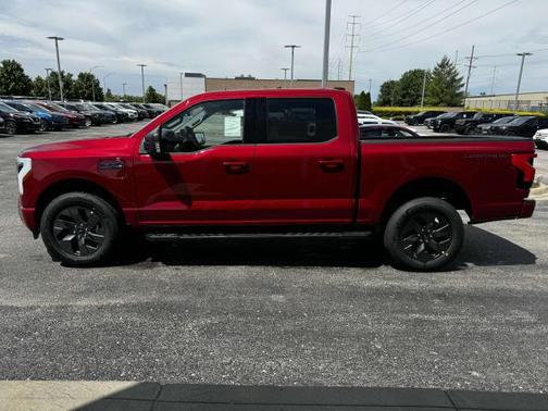 RAPID RED MET TINTED CC 2025 Ford F-150 Lightning Flash