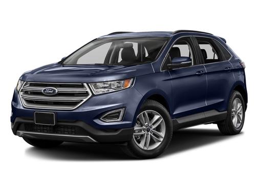 KONA BLUE METALLIC 2016 Ford Edge Titanium