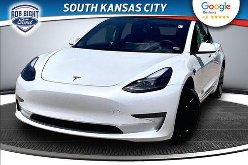 White 2021 Tesla Model 3 Standard Range Plus