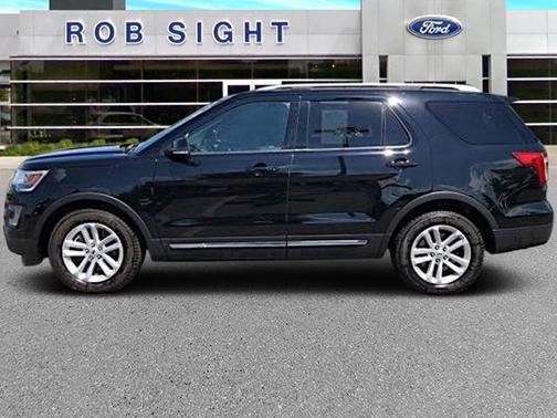 Shadow Black 2017 Ford Explorer XLT
