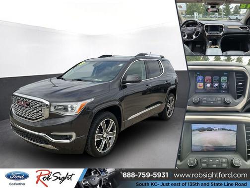 Iridium Metallic 2018 GMC Acadia Denali