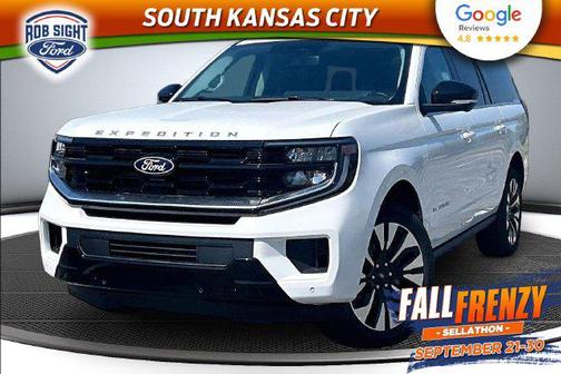 Star White Metallic Tri-Coat 2027 Ford Expedition Max Platinum