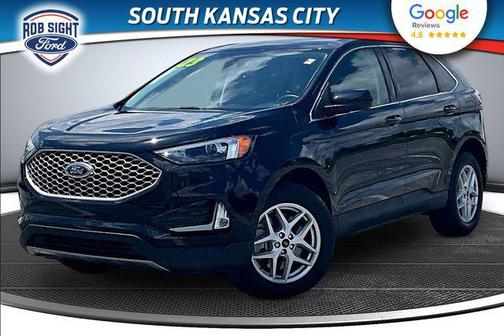 AGATE BLACK METALLIC 2023 Ford Edge SEL