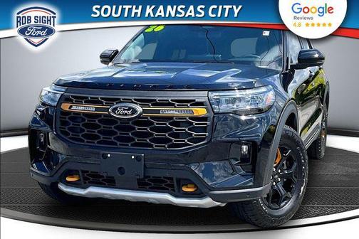 AGATE BLACK METALLIC 2026 Ford Explorer Tremor