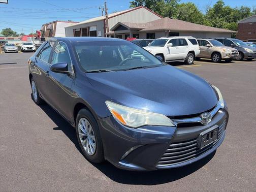 Blue 2015 Toyota Camry LE