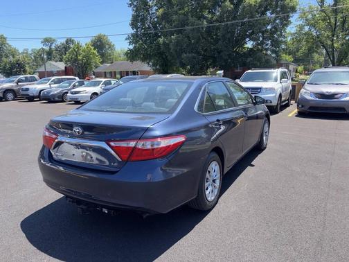 Blue 2015 Toyota Camry LE