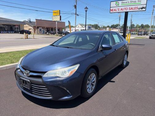 Blue 2015 Toyota Camry LE
