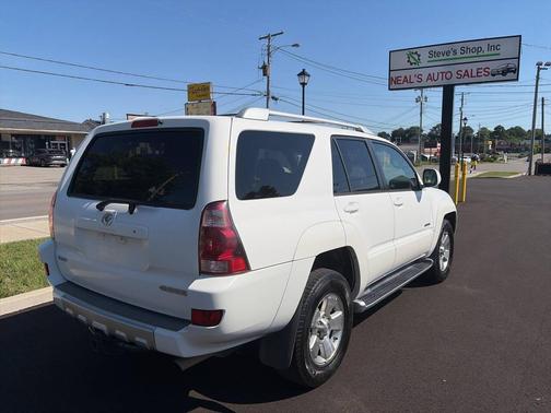 White 2004 Toyota 4Runner Limited V8